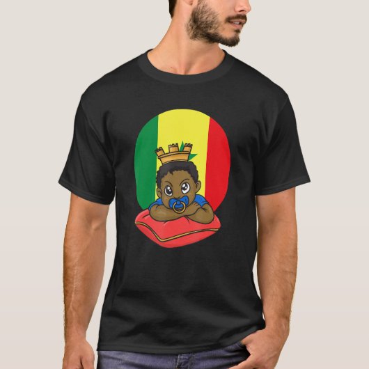 Senegal Senegalese West-Afrika schreef Prins Boy S T-shirt (Voorkant)