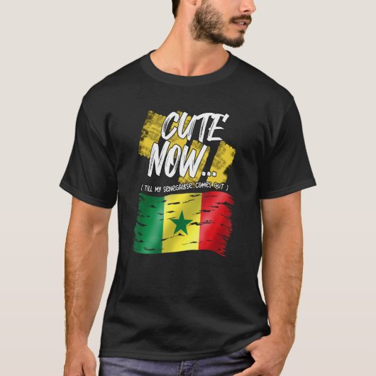 Senegal Senegalese West-Afrika troep nu tot rust T-shirt (Voorkant)