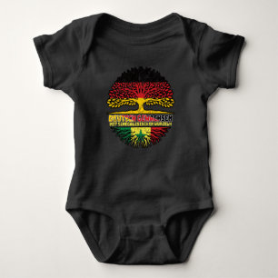 Senegal Senegalesisch Deutschland Baum Romper