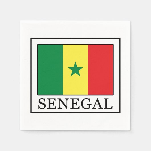 Senegal Servetten (Voorkant)