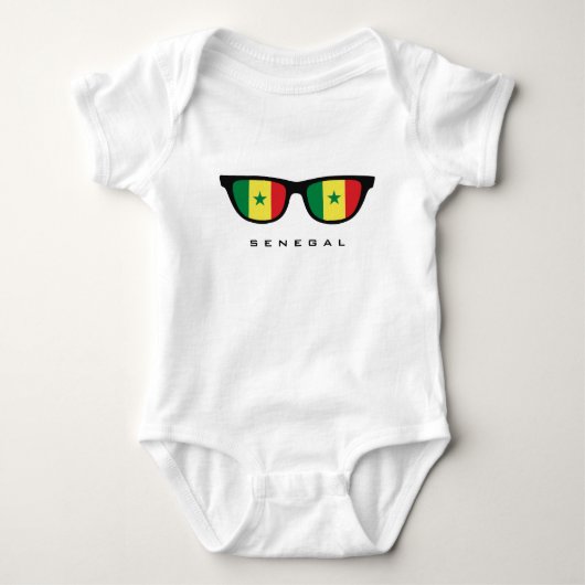 Senegal Shades aangepaste shirten en jassen Romper (Voorkant)