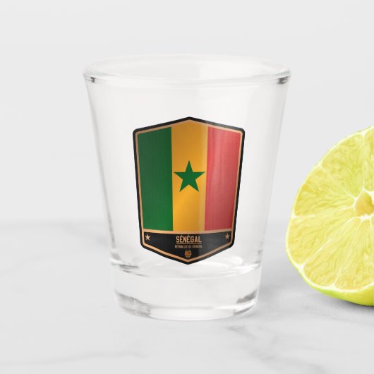 Senegal Shot Glas (Voorkant)