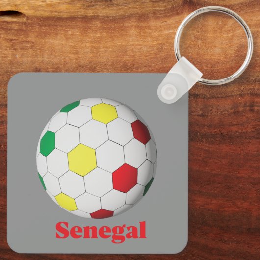 Senegal Sleutelhanger (Achterkant)