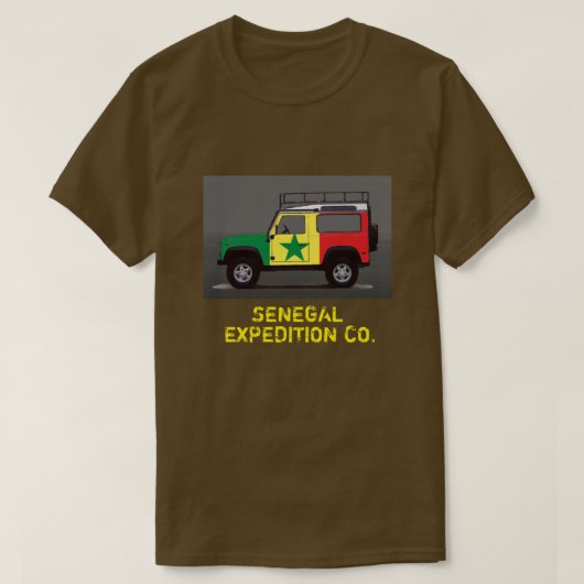 SENEGAL T-SHIRT (Design voorkant)