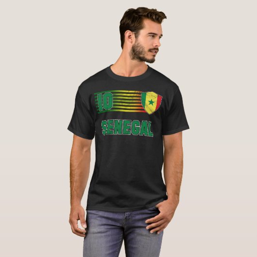 Senegal T-shirt (Voorkant volledig)