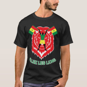 Senegal Trots Voetbal Sport Senegalese Erfgoed En T-shirt