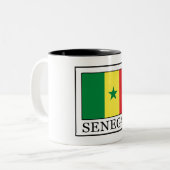 Senegal Tweekleurige Koffiemok (Voorkant links)