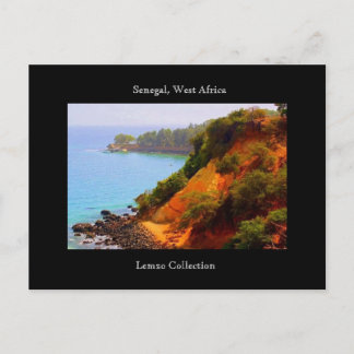 Senegal, Uitzicht West-Afrika Briefkaart