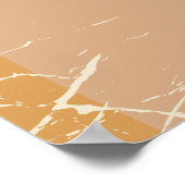 Senegal vintage strandposter. poster (Hoek)