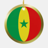 Senegal Vlag Ornament (Achterkant)