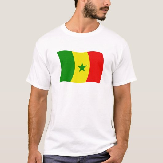 Senegal Vlag T-shirt (Voorkant)