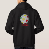Senegal Voetbal Hoodie (Achterkant)