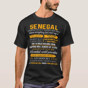 SENEGAL volledig onverklaarbaar T-shirt