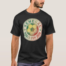 Senegal WK 2026 Vintage Retro Voetbal Badge