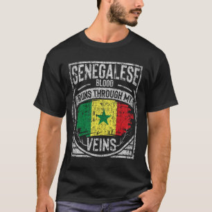 Senegalees bloed loopt door mijn zegen t-shirt
