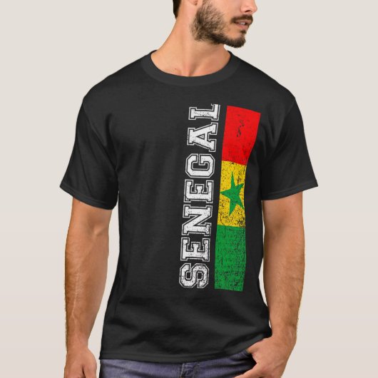 Senegalees erfgoederfgoed t-shirt (Voorkant)