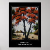 Senegalese Art Poster (Voorkant)