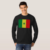 Senegalese Senegal Flag Pride Senegalese Flag T-shirt (Voorkant volledig)