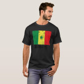 Senegalese Senegal Flag Pride Senegalese Flag T-shirt (Voorkant volledig)
