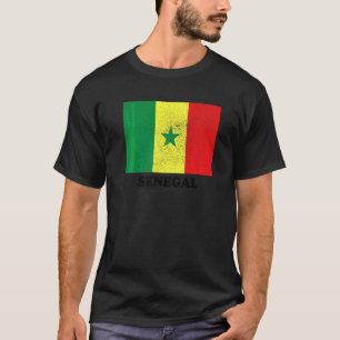 Senegalese Senegalese vlag trots Senegalese vlag T-shirt