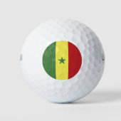 Senegalese vlag golfballen (Voorkant)