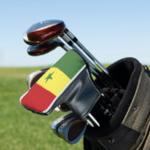 Senegalese vlag golfheadcover (Insitu)