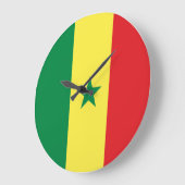 Senegalese vlag grote klok (Hoek)