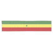Senegalese vlag korte tafelloper (Horizontaal)
