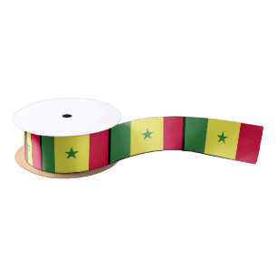 Senegalese vlag satijnen lint
