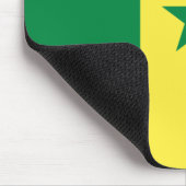 Senegalese vlag (Senegal) Muismat (Hoek)