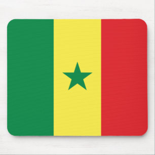 Senegalese vlag (Senegal) Muismat