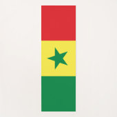 Senegalese vlag (Senegal) Yogamat (Voorkant)