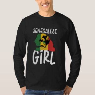 Senegalese vlag Senegalees Afrika 1 T-shirt