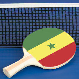 Senegalese vlag tafeltennisbatje