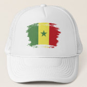 Senegalese vlag trucker pet (Voorkant)