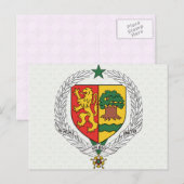 Senegalese wapenstilstand briefkaart (Voorkant / Achterkant)