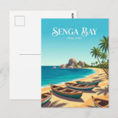 Senga Bay Malawi Briefkaart (Voorkant / Achterkant)