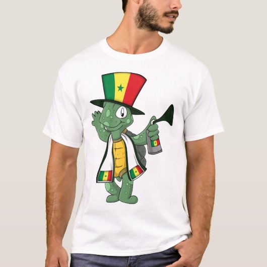 Sengalese waaier-schildpad t-shirt (Voorkant)
