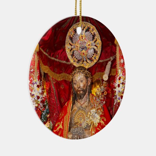 "Senhor Santo Cristo dos Milagres" Keramisch Ornament (Rechts)