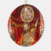 "Senhor Santo Cristo dos Milagres" Keramisch Ornament (Links)