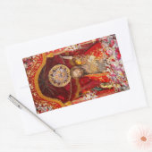 "Senhor Santo Cristo dos Milagres" Rechthoekige Sticker (Envelop)