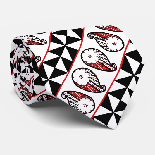 Senikau Pasiley Stropdas (Opgerold)