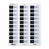 Senior 2014 Blauw Etiket (Full Sheet)
