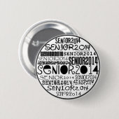 Senior 2014 Button Pin (Voorkant /achterkant)
