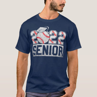 Senior 2022 Baseball Player Class Of 2022 Graduate T-shirt