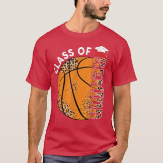 Senior 2022 Basketball Player Afstuderen klasse 20 T-shirt