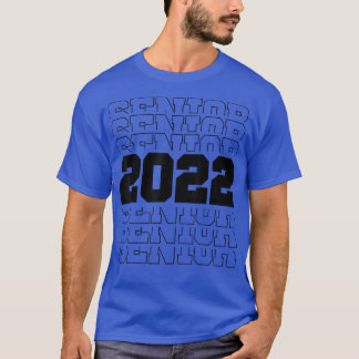 Senior 2022 Klasse Afstuderen Terug naar school Gr T-shirt