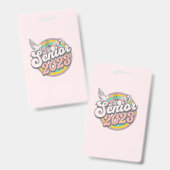 SENIOR 2023 BADGE (Voor- en achterkant)