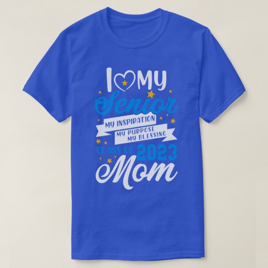 Senior 2023 Klasse van 2023 Afstuderen 11 T-shirt (Design voorkant)