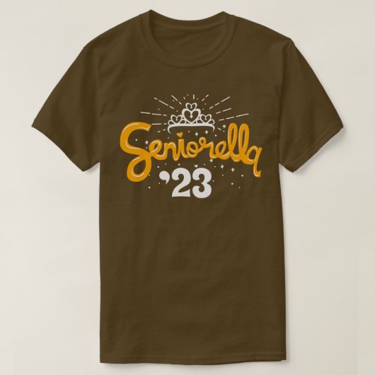 Senior 2023 Klasse van 2023 Afstuderen 44 T-shirt (Design voorkant)